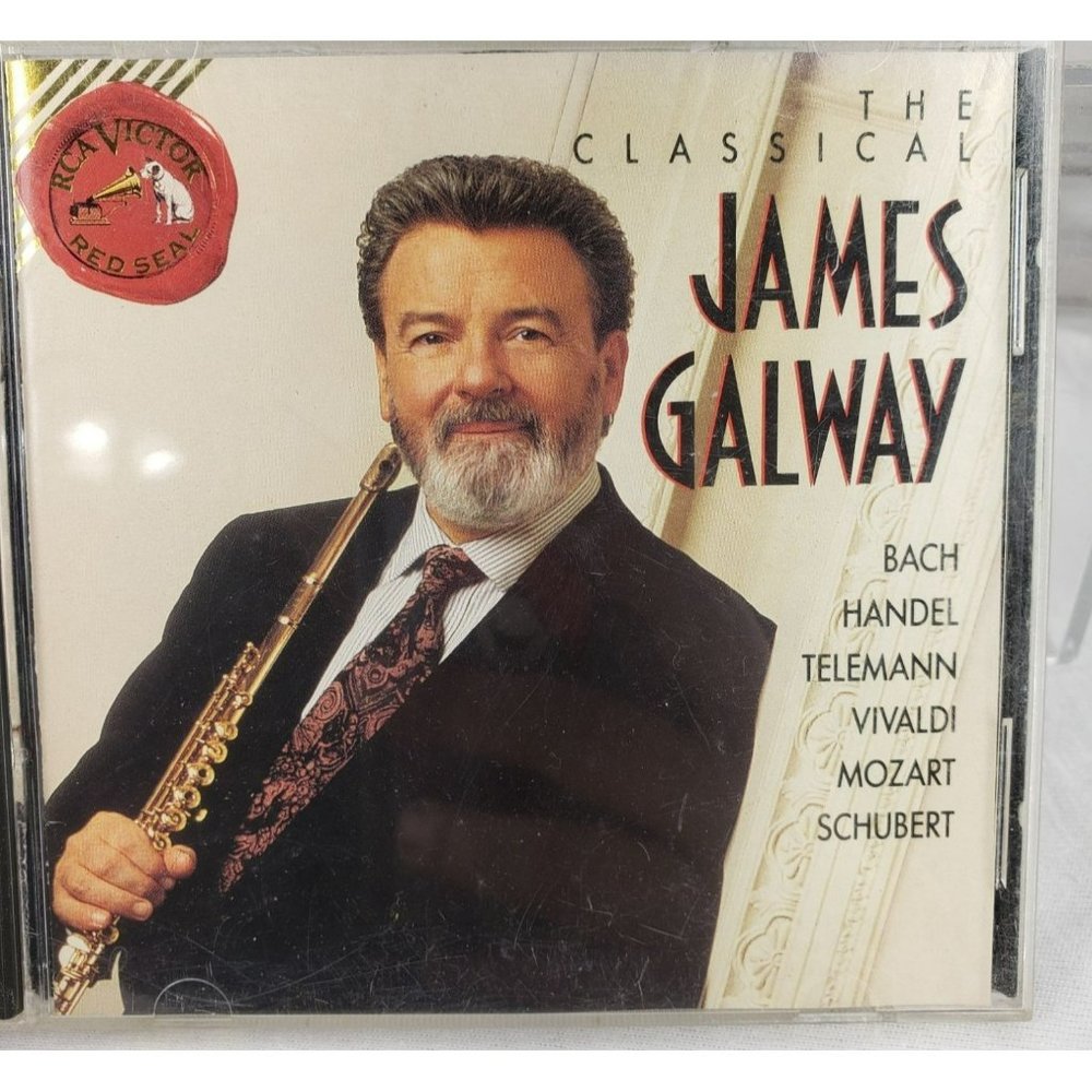 The Classical James Galway - Audio CD By J.‎ S. Bach - VERY GOOD